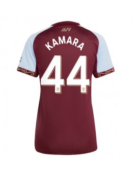 Aston Villa Boubacar Kamara #44 Replika Hemmakläder Dam 2025-26 Kortärmad